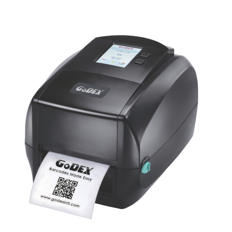 Godex RT863i 600 dpi superior printing quality desktop barcode label printer