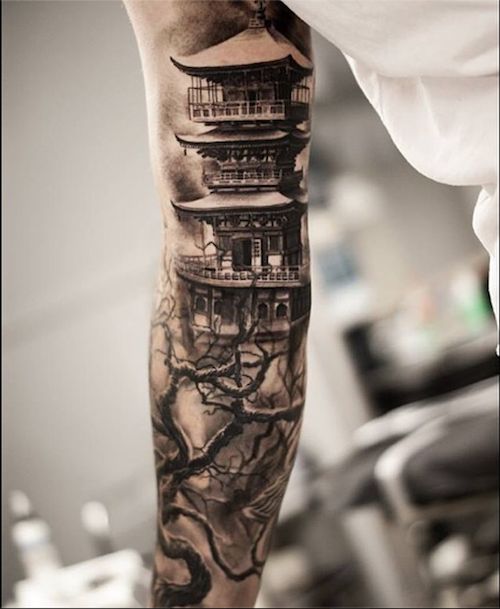 6655d63040d90278c74ab996fac958ff--japanese-architecture-japanese-temple-tattoo