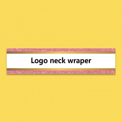 Logo neck wraper 1000pcs 3-5business days to custom make