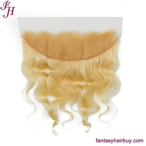 FH Blonde 13×4 Transparent Lace 613 Blonde Body Wave Lace Frontal