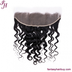 FH Wholesale Lace Frontal 13×4 Loose Deep Wave Transparent Frontal
