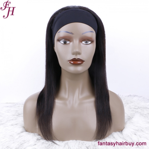 wholesale head band wigs raw virgin hair wig human hair 12-26inch 200g