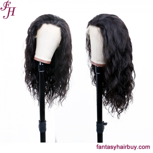 FH Premade 13x4 Transparent Lace Good Texture Body Wave 100% Human Hair Lace Frontal Wig