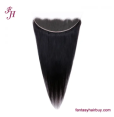 FH Natural Hairline Transparent Lace Front straight 13×4 Lace Frontal