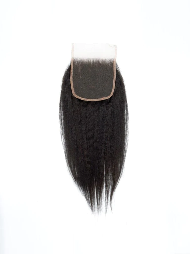 5x5 Lace Closure Kinky Straight Free Part Lace Top Closures