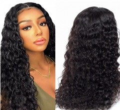 FH 5x5 HD Lace Closure Water Wave glueless human hair wig