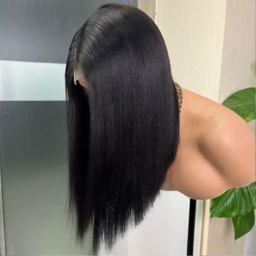 FH 18-30inch super double drawn 13x4 straight bob wig vietnamese raw human hair