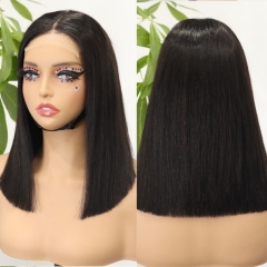 FH double drawn 4x4  lace bob wigs 10-14inch human hair wigs