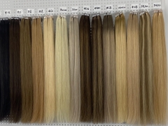 FH wholesale New type seamless tape hair extension 100grams/pack 22inch