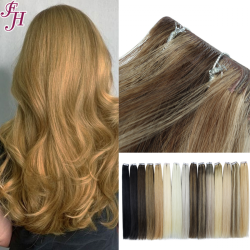 FH  injected tape in human hair extension 100grams/pack 22inch