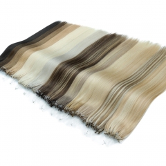 FH H6 feather loop ring  human hair extension 100grams/pack 22inch