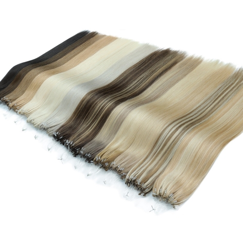 FH H6 feather loop ring  human hair extension 100grams/pack 22inch