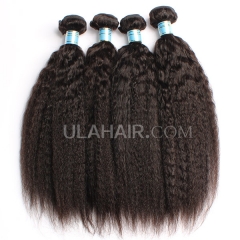 【13A 3pcs】Perauvian Virgin Hair Kinky Straight Curly Hair Kinky Straight Virgin Human Hair Bundles