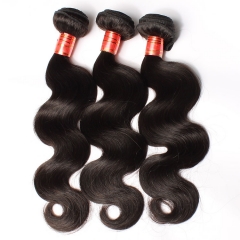 【12a 3pcs】Ulahair Peruvian Hair Bundles 3pcs Body Wave Weave Sew In Hairstyle