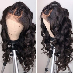 【Customize Wig】13A Full Lace Wigs 200% 180% 150% Density Loose Wave Virgin Hair Full Lace Human Hair Wigs Customize in 7 Days