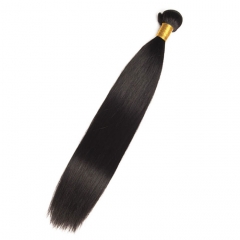 【13A 1PCS】 Straight Virgin Hair Peruvian 1Pc Human Hair Natural Peruvian Remy Hair Straight No Shedding No Tangle