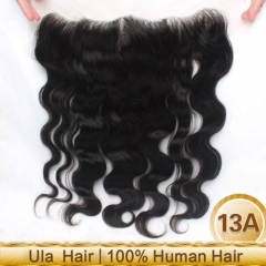 Ula Hair Brazilian Lace Frontal Body Wave Closure Virign Hair Body Wave Human Hair