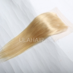 #613 Straight Human Hair Lace Closure Straight Lace Closure Virgin Hair Retail 1Pc