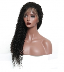 13A Deep Wave Full Lace Wigs 200% 180% 150% Density Virgin Hair Full Lace Human Curly Hair Wigs Customize in 7 Days