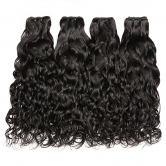 【12A 4PCS】 Italy Curly Hair Bundles Curly Peruvian Virgin Human Hair No Shedding No Tangle