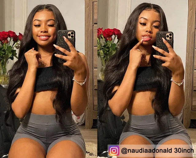 body wave HD closure wig