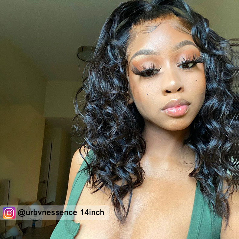 Ulahair brown lace front wigs| 4*4/13*4 lace bob wigs body wave closure wig