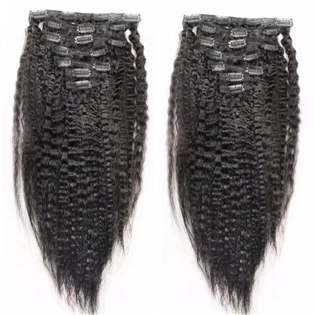 clip-in hair extensions