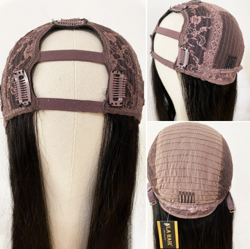U-part Wig Cap – Left Side Partings – Handmade Wigs
