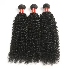 【12A 3PCS】Peruvian Kinky Curly 3 bundles Virgin Human Hair 3 Bundles Free Shipping