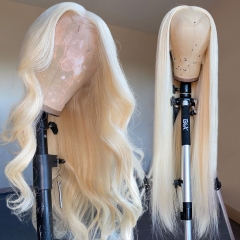 【613 wig】Ulahair 13A 13*4 Lace Front Wigs|Straight 613 Blonde Lace Closure Wig 613#Blonde Color ULW48