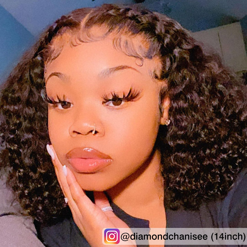 ulahair bob closure wigs|lace front bob closure with body wave deep wave