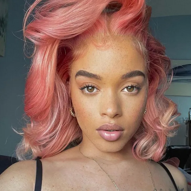 pink bob wig