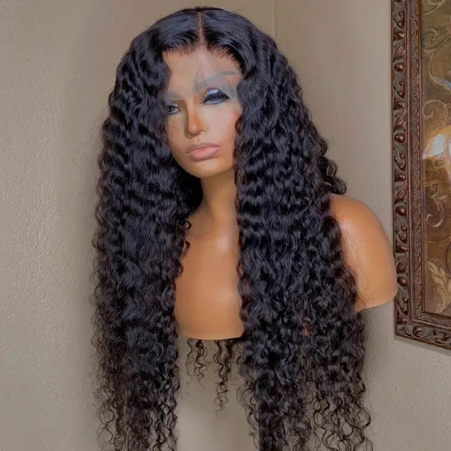 indian curly lace front wig