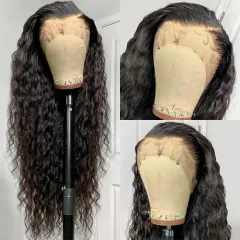【13*4 HD Lace】Ulahair 13A Raw Indian Curly Transparent/HD Lace Closure Wigs 4*4/13*4 Curly Hair With 250% Density ULW47