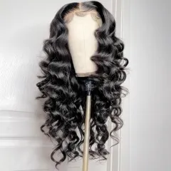 【New In】Wand Curls 13*4 Lace Wigs For Women HD Lace Frontal Wig 250% Density Lace Closure Wig ULHD08