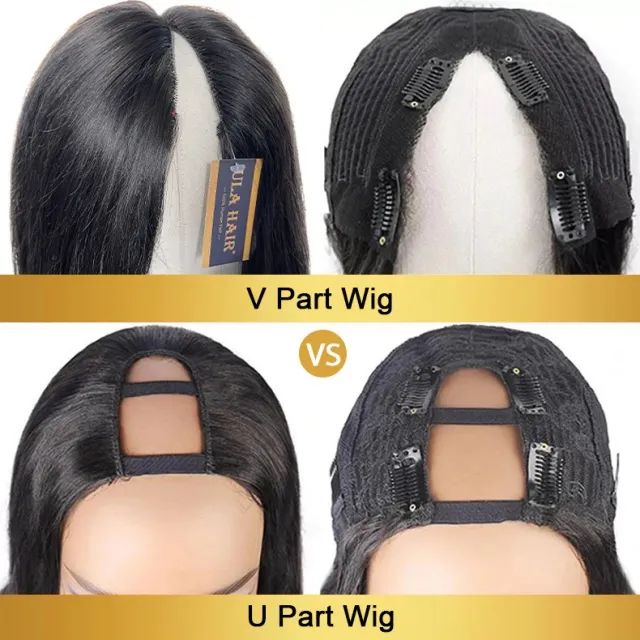 v part wig vs u part wig