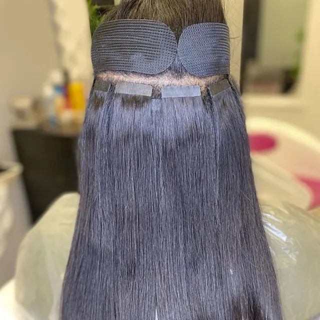 tape-in hair extensions