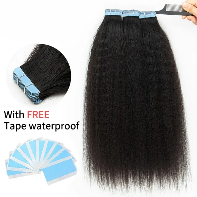 Afro tape-in hair extensions 
