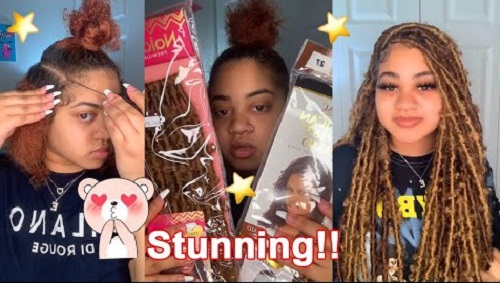 stuuning faux locs