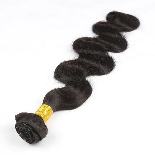 beaded weft extensions