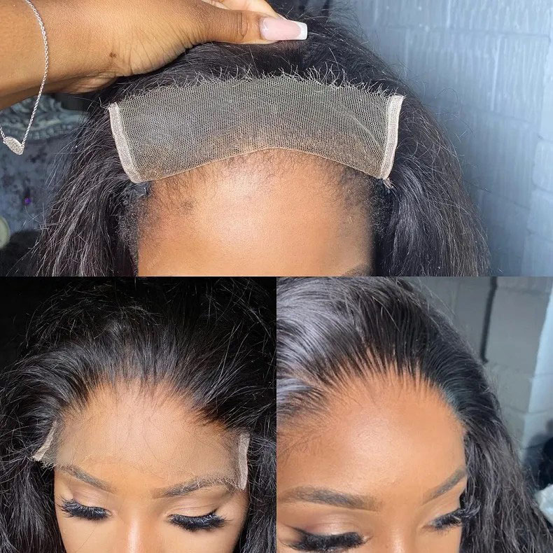 wig with natural hairline
