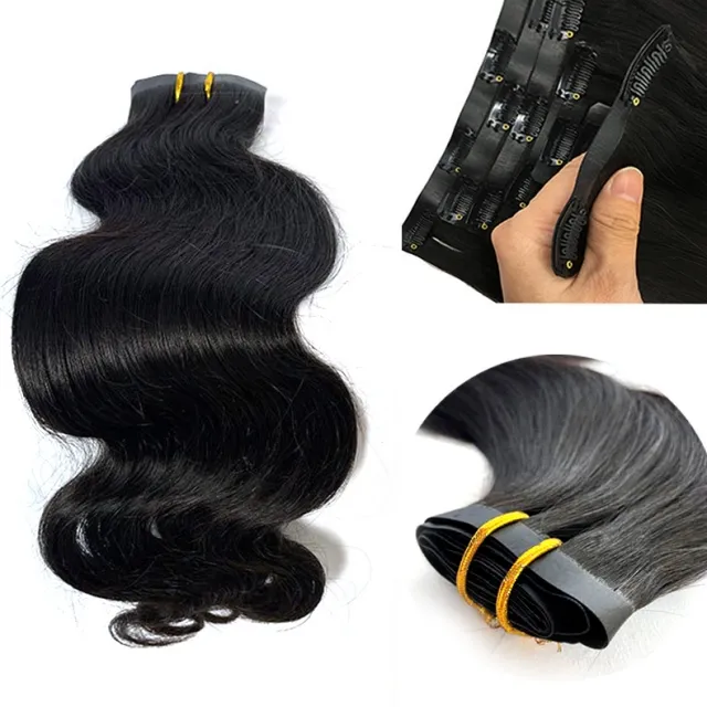 seamless clip-in hair extensions