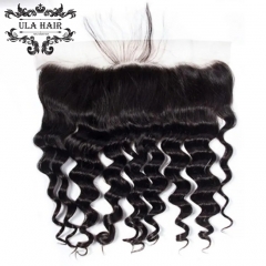 【12A】Loose Deep Wave Lace Frontal Closure Human Hair 13x4  Loose Curly Lace Frontal Closure Ula Hair