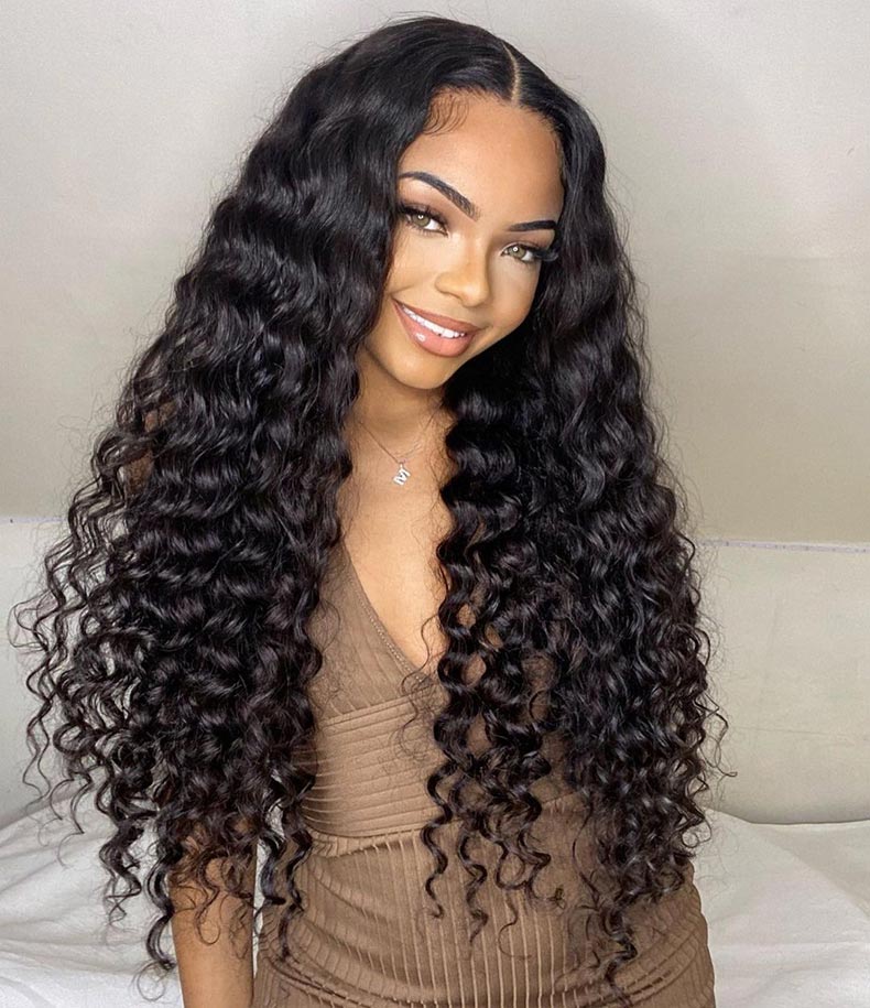 Bulk Human Hair for Braiding Deep Curly Human Hair Braiding Bundle No Weft  Double Drawn Burmese Boho Braids Human Hair Extension - AliExpress