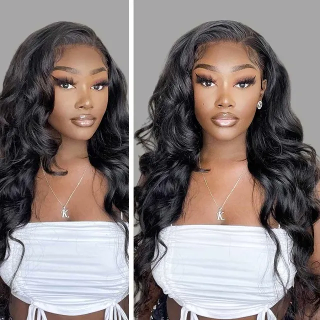 body wave glueless wig