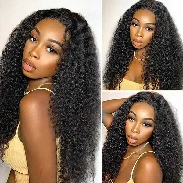 curly glueless wig