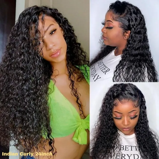 curly half lace wig