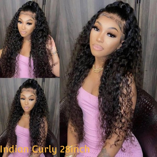 New In 】3D Glueless 360 HD Deep Part Lace Frontal Wig 250