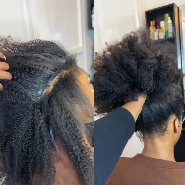 tape-in hair