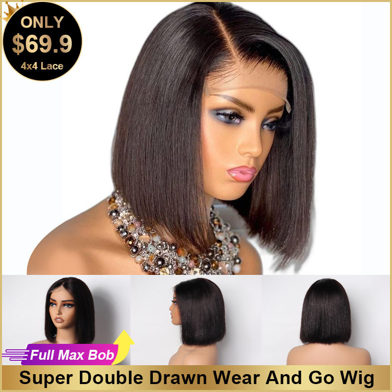 Ways to style a 4x4 glueless closure wig #lealocs #gluelesswig #wigins